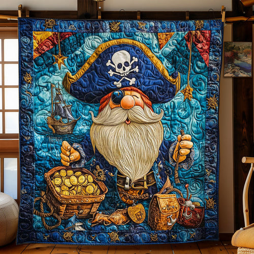 Treasure Hunter Gnome WN0901026CL Quilt