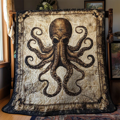 Treasure Octopus WN0702045CL Quilt