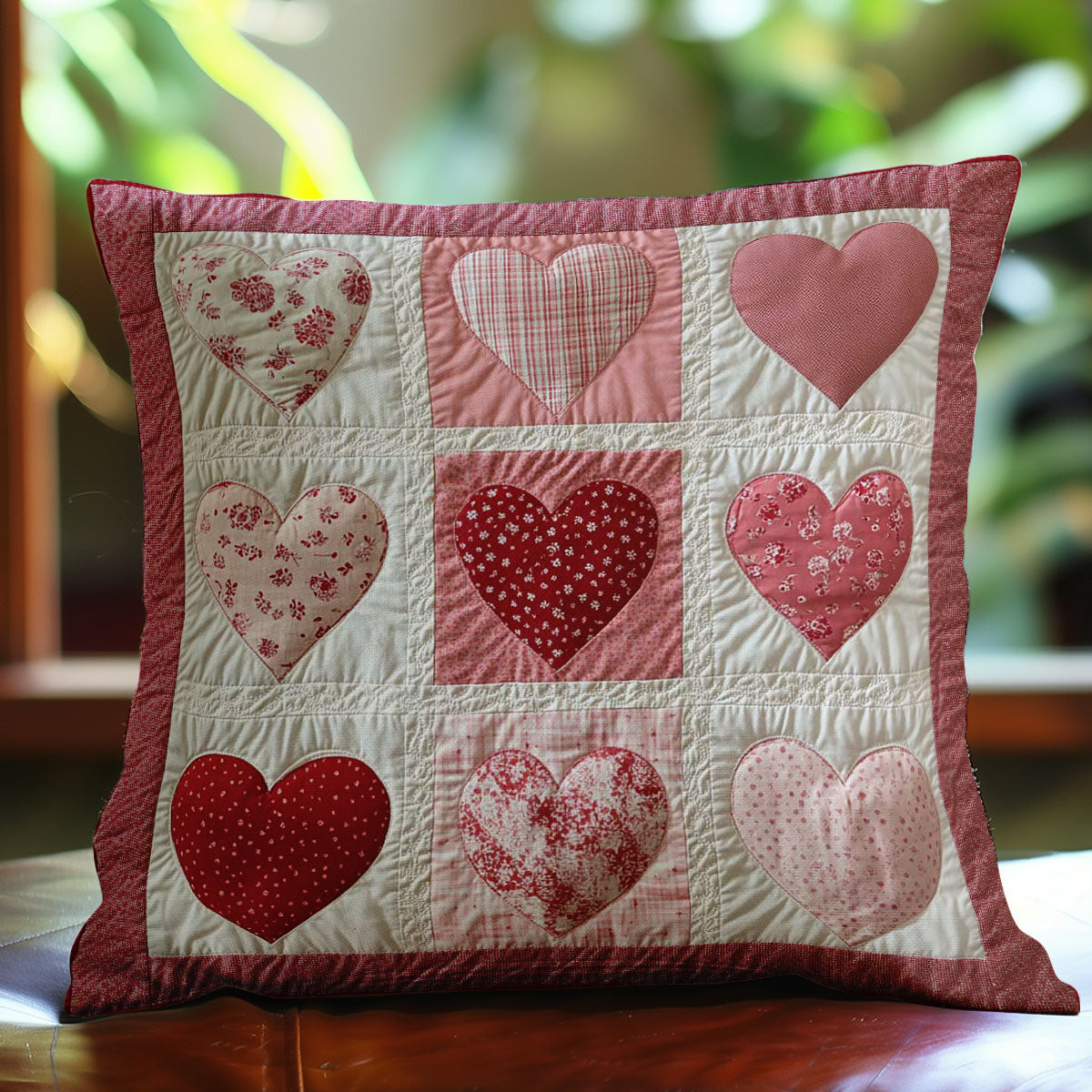 Rustic Heartwarming WN1002122CL Quilt Pillow Case