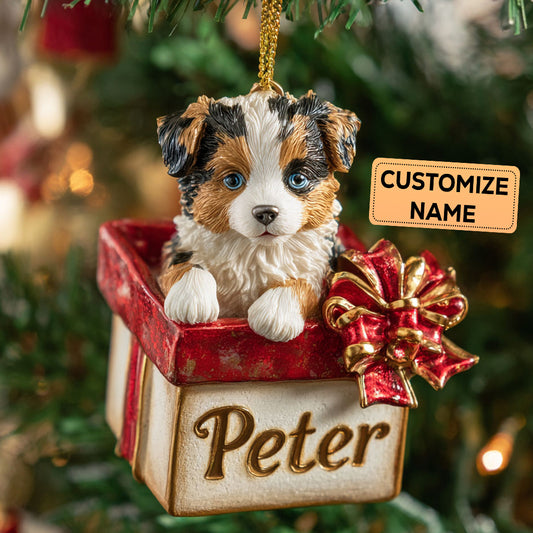 Cheer Shepherd CP0112048CL Personalized Christmas Ornament