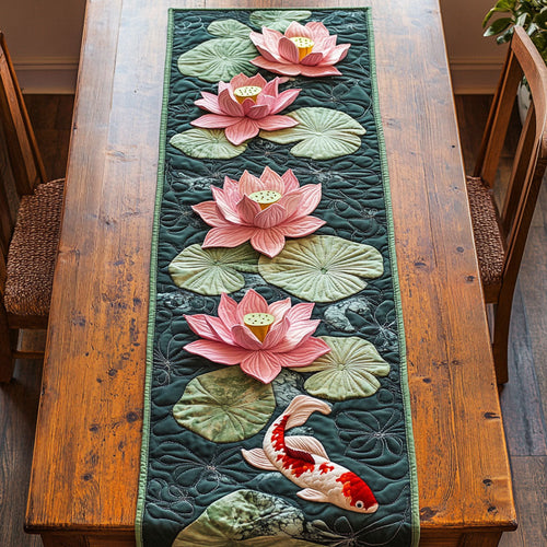 Pond Harmony CP1001066CL Quilted Table Runner
