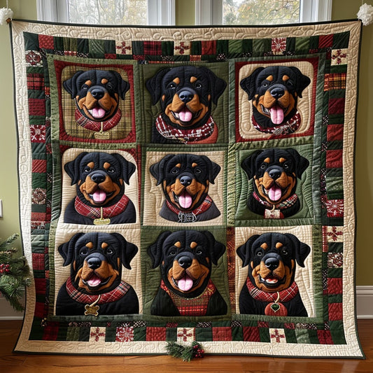 Winter Rottweiler XR2810003CL Quilt