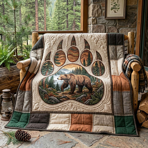 Mountain Bear Paw WN1905007CL Quilt