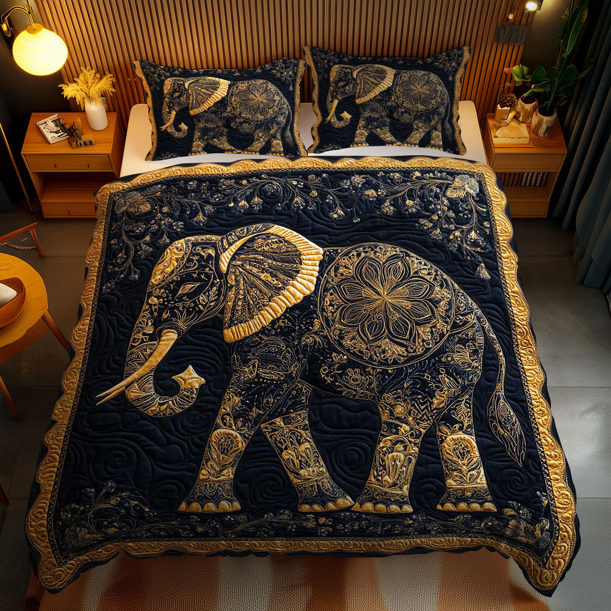 Mystic Elephant WN1003101CL Duvet Cover Set