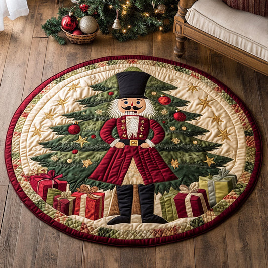 Winter Patrol CP0311033CL Quilted Round Mat