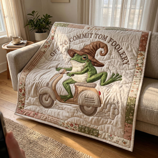 Cottage Frog Foolery WN1704007CL Quilt
