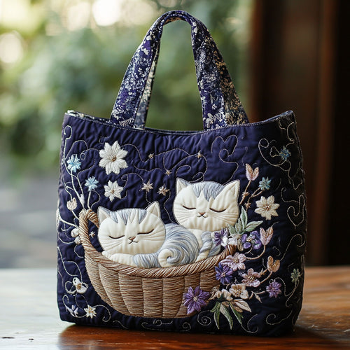 Timber Cat CP0312054CL Quilted Tote Bag