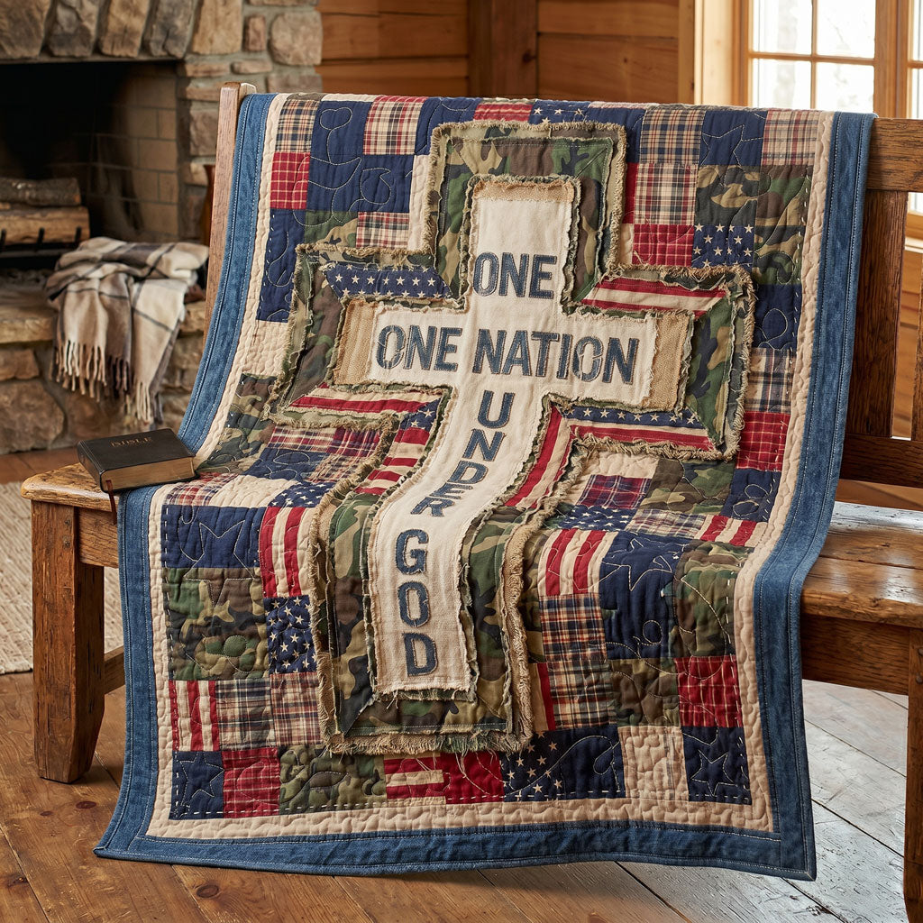 Faith & Freedom Patchwork WN2104011CL Quilt