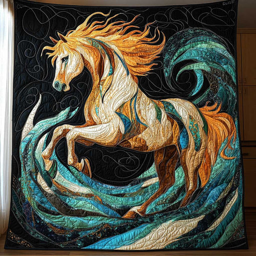 Majestic Water Horse WP1102035CL Quilt