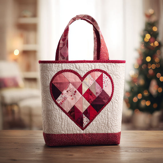 Heart Of Love QA1301021CL Quilted Tote Bag