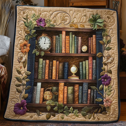Antique Bookshelf WJ1305001CL Quilt