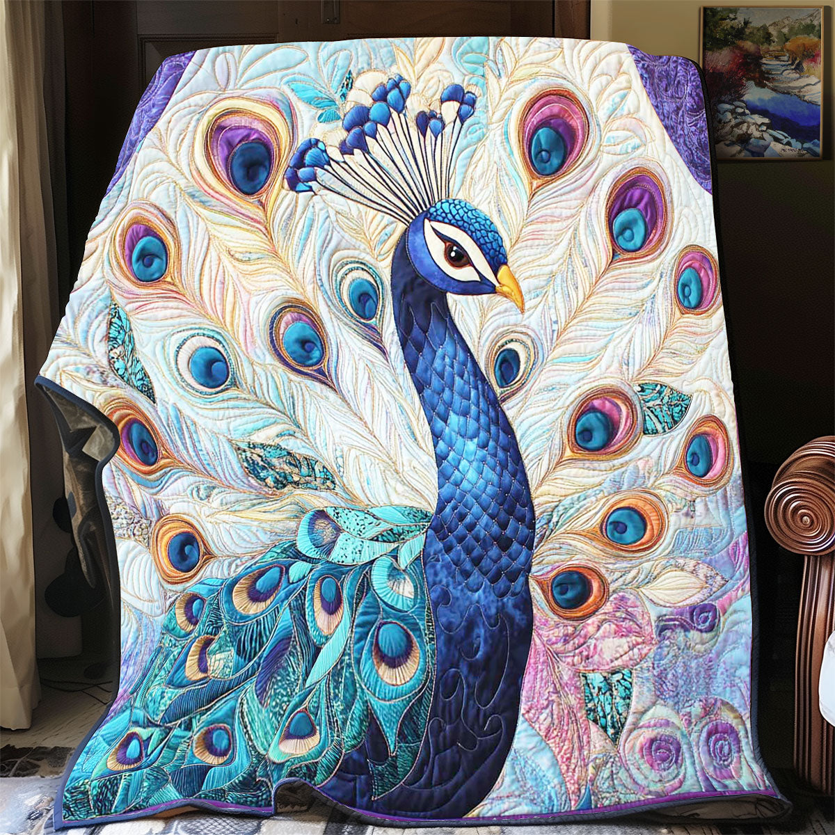 Royal Peacock WP2002024CL Quilt