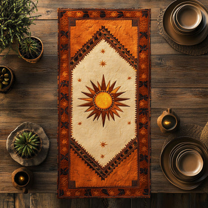 Sunset Radiance WN1106083CL Quilted Table Runner
