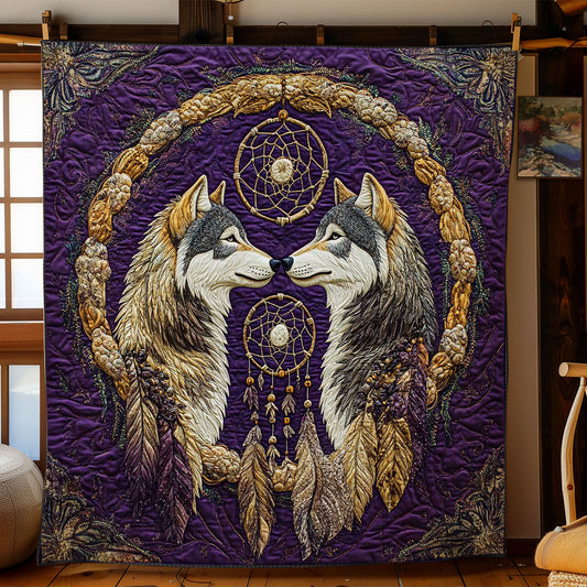 Lunar Wolf Connection WN1703078CL Quilt