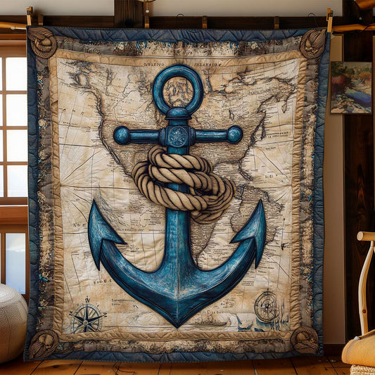 Treasure Anchor WN0602010CL Quilt