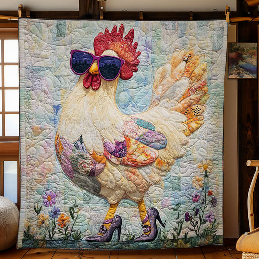 Sassy Chicken WN1303083CL Quilt