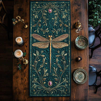 Emerald Flight CP2005024CL Quilted Table Runner
