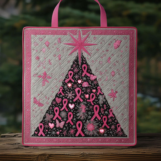 Magic Christmas Tree WN0410036CL Quilted Tote Bag