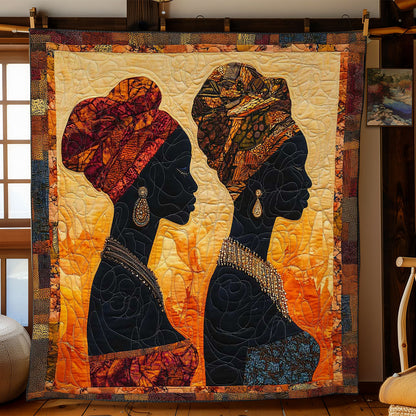 African Woman Majesty WN0703026CL Quilt