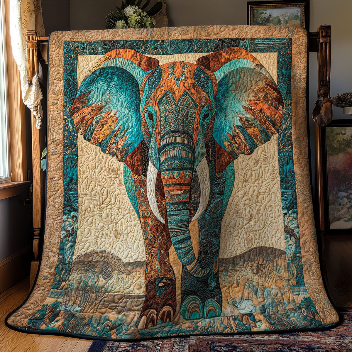 Guardian Elephant WN1303032CL Quilt