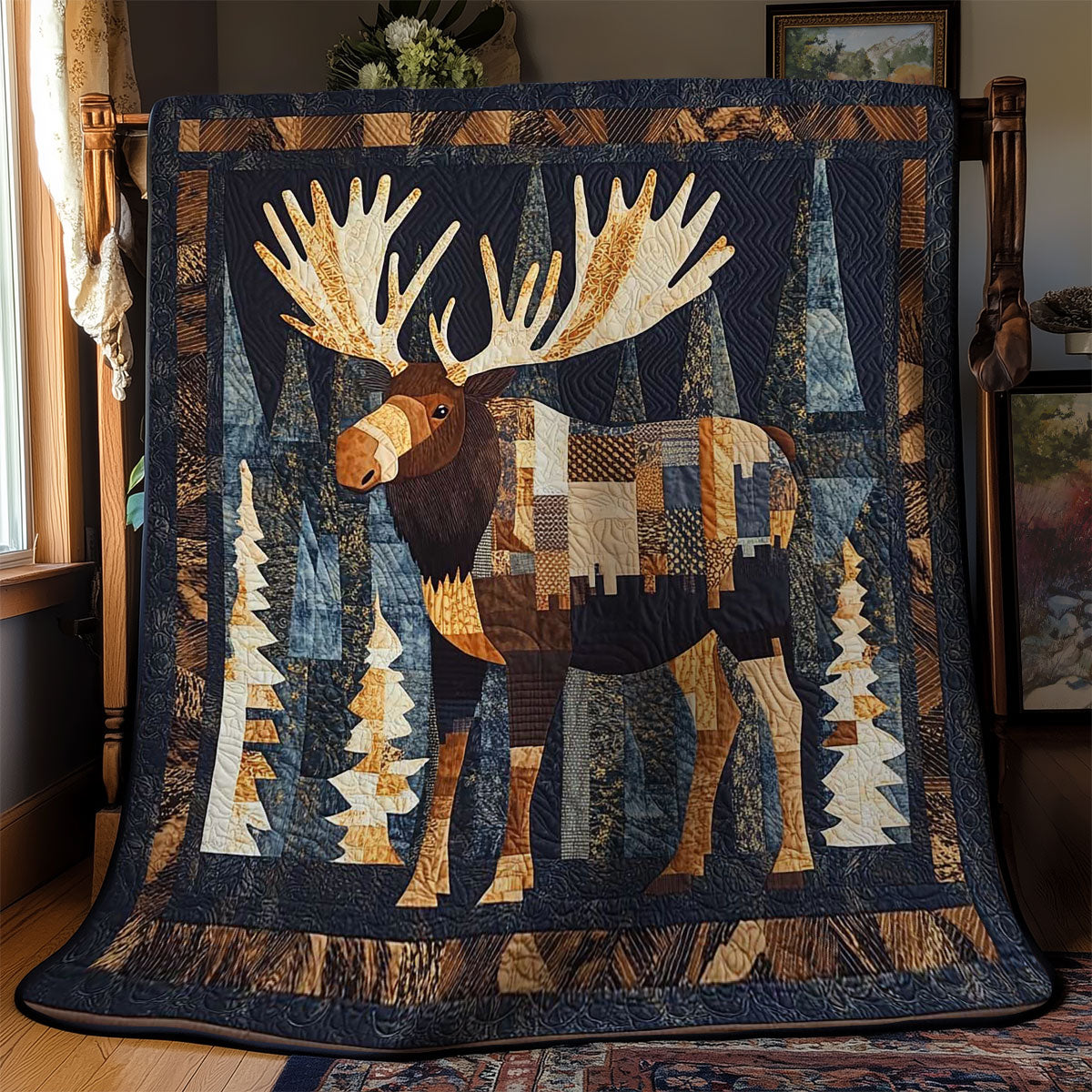 Majestic Moose WN1103026CL Quilt