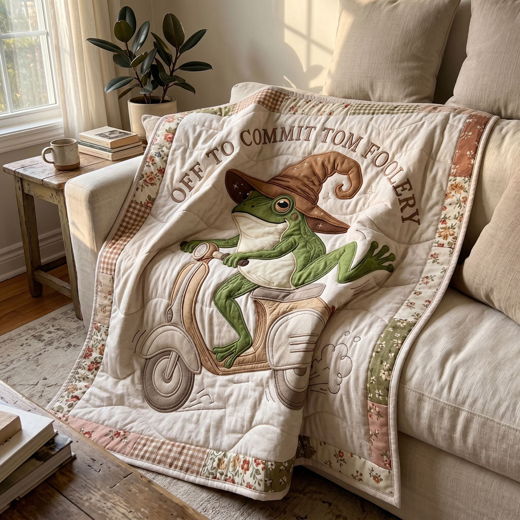 Cottage Frog Foolery WN1704007CL Quilt