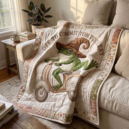Cottage Frog Foolery WN1704007CL Quilt