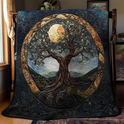 Cosmic Tree Of Life WN0601054CL Quilt