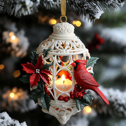 Whispering Light Cardinal WN2110104CL Christmas Ornament