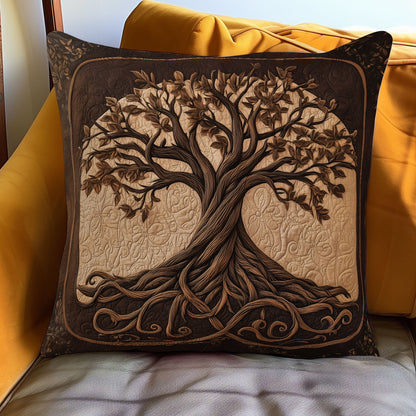 Sacred Flow Tree Of Life WN2006063CL Quilt Pillow Case