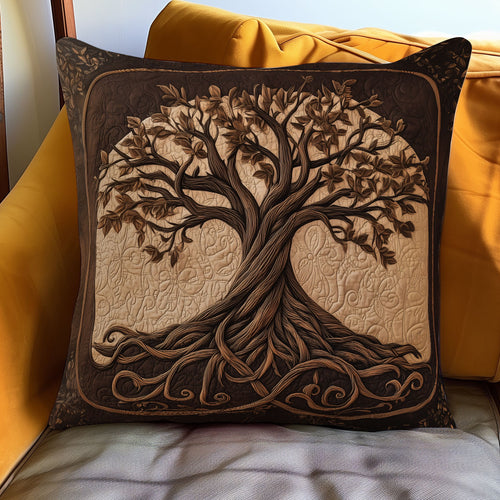 Sacred Flow Tree Of Life WN2006063CL Quilt Pillow Case