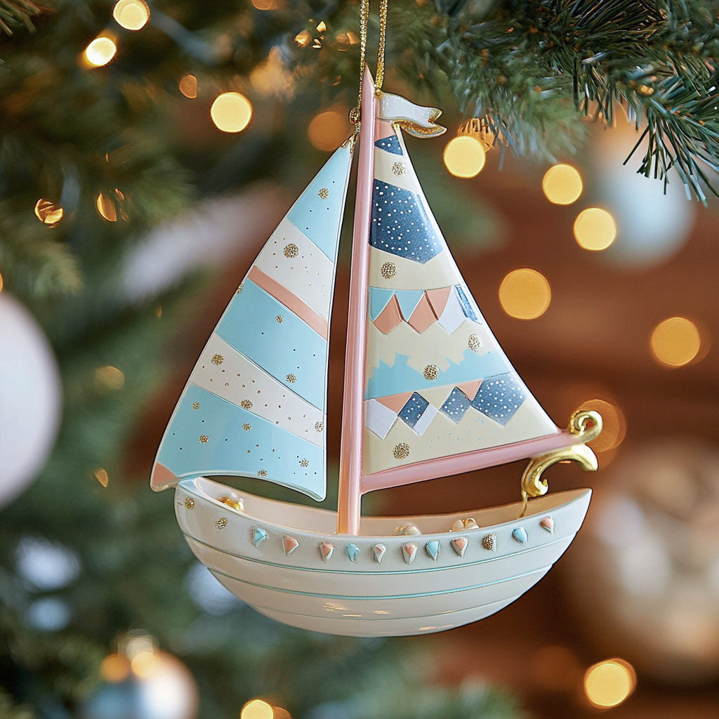 Dream Sail CW2511014CL Christmas Ornament