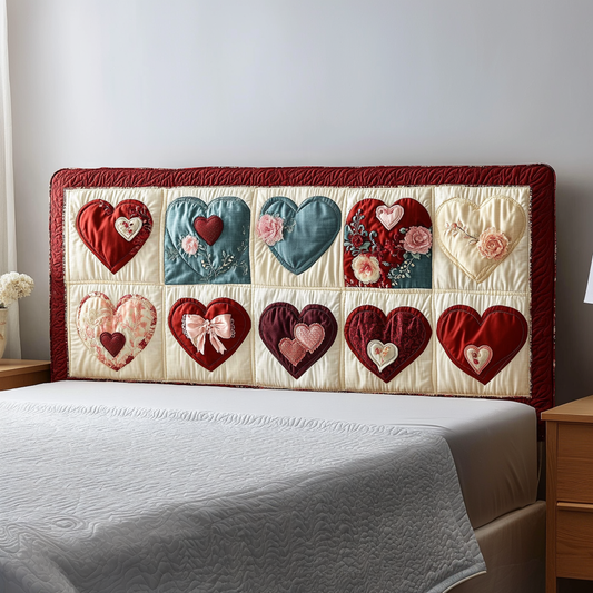 Heart Of Love QA1301006CL Quilted Headboard Slipcover