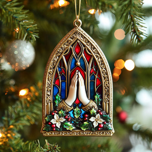 Faith Window CP0412087CL Christmas Ornament