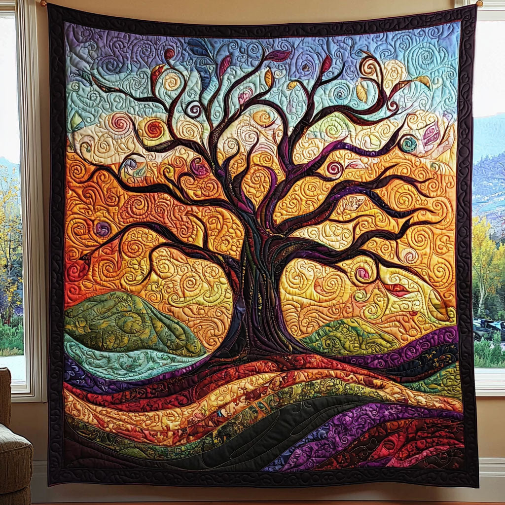Vibrant Tree Of Life QA1401007CL Quilt