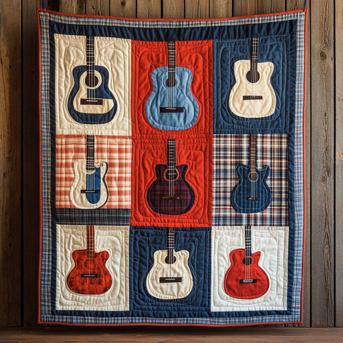 Guitar Patchwork CP1905038CL Quilt