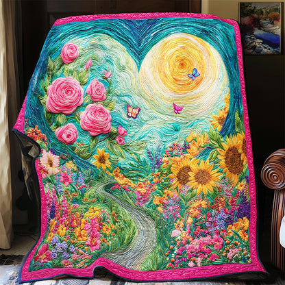 Garden of Love CW1401010CL Quilt