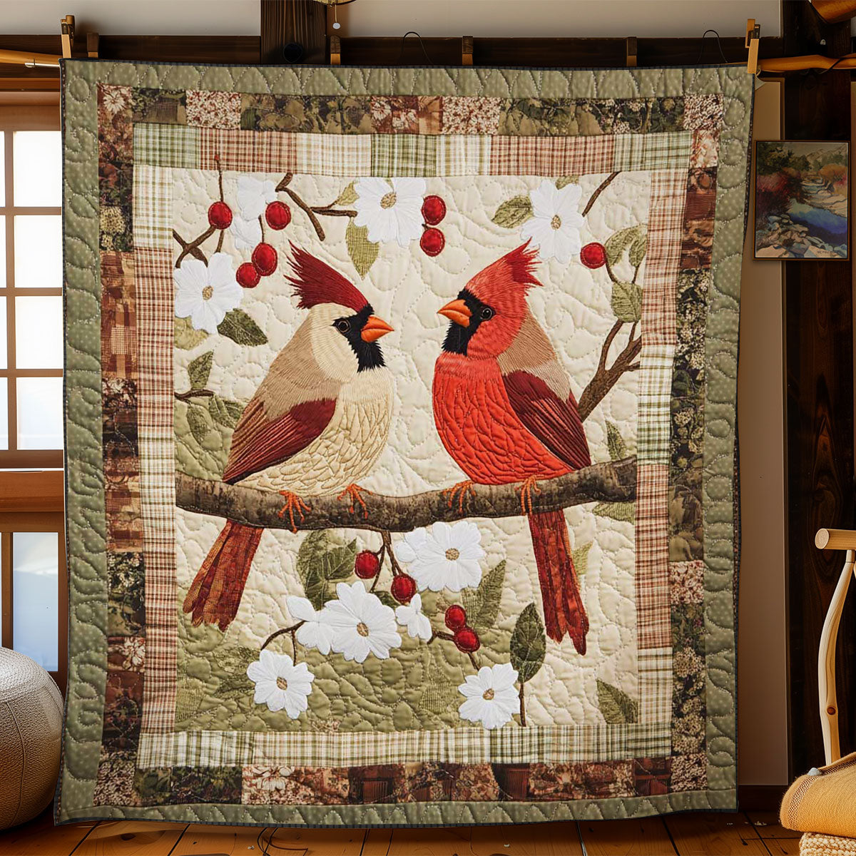 Cardinal Moments WN2002024CL Quilt