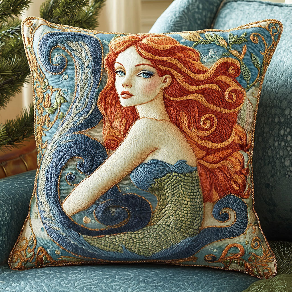 Beautiful Mermaid WJ1606028CL Quilt Pillow Case