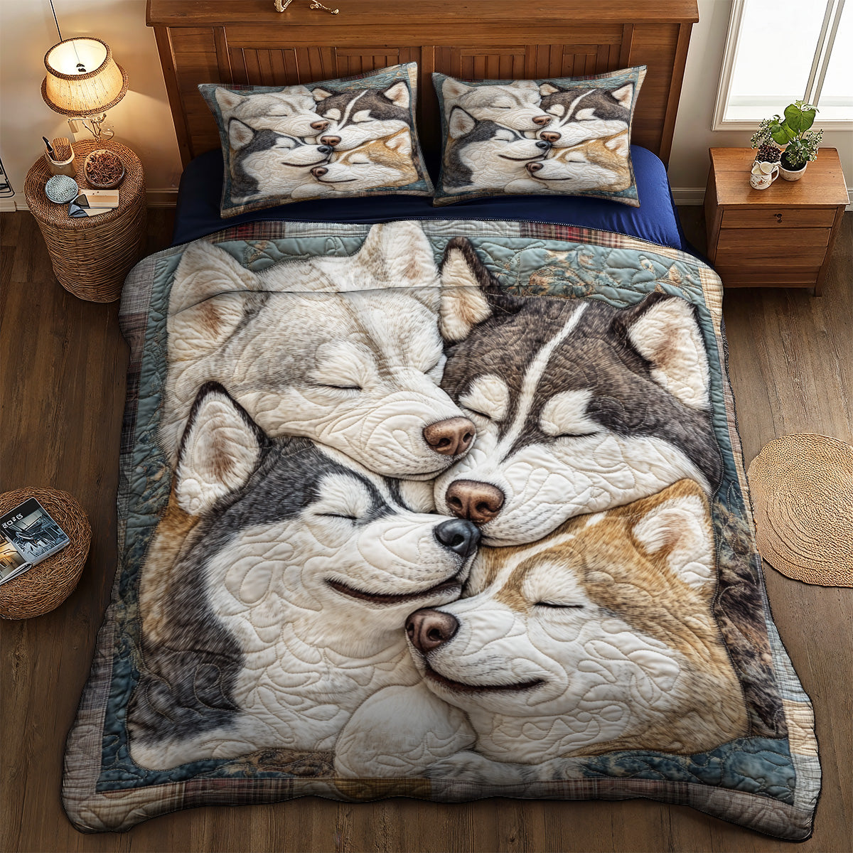 Husky Embrace CP1501001CL Duvet Cover Set