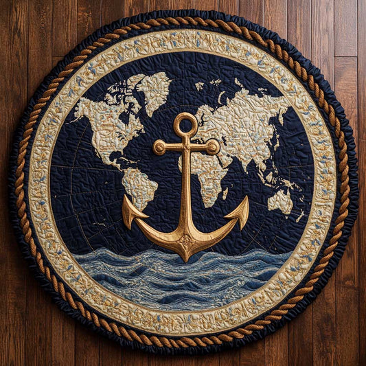 Drift Anchor WN0705028CL Quilted Round Mat