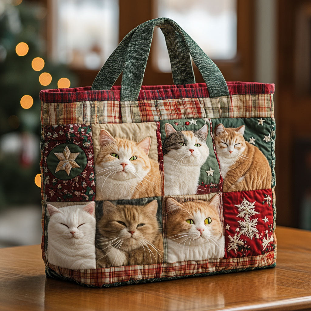 Quilt Whiskers CP3010040CL Quilted Tote Bag