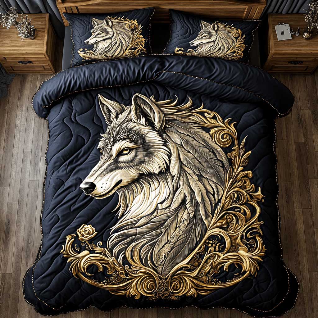 Celestial Royal Wolf WP2001071CL Duvet Cover Set