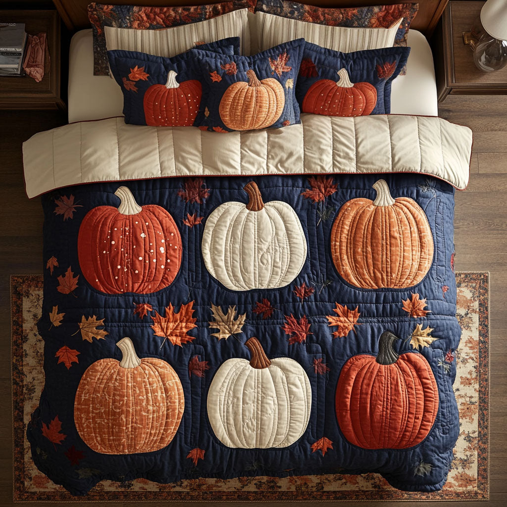 Pumpkin Flame WN2307059CL Duvet Cover Set