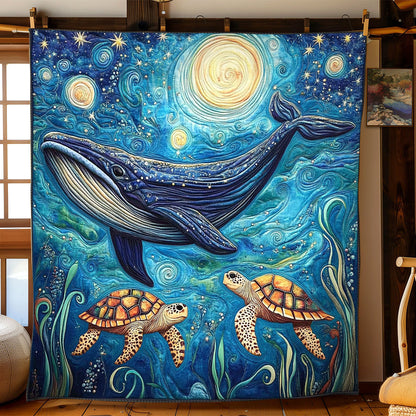Mystic Night Whale CW1401025CL Quilt
