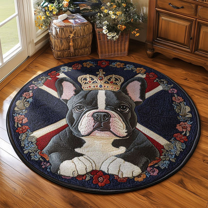 French Bulldog Legacy WN1205041CL Quilted Round Mat