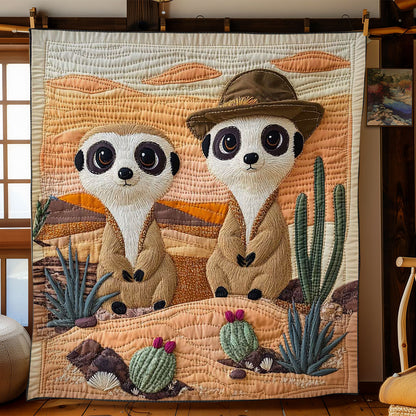 Friendly Meerkat WN0803065CL Quilt