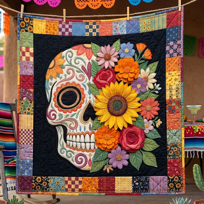 Fiesta Bloom Sugar Skull WN2404007CL Quilt
