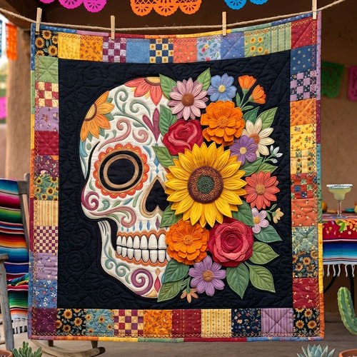 Fiesta Bloom Sugar Skull WN2404007CL Quilt