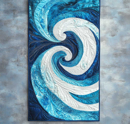 Heaven Windy Wave WP2002037CL Quilted Table Runner